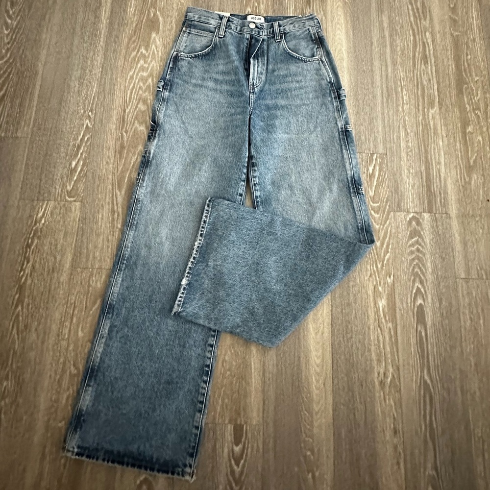 NWT Agolde Magda Carpenter Jeans - Picture 5 of 7